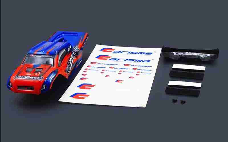 Carisma RC - GT24TR Red/Blue Pre-painted Body with Wing Carisma RC - GT24TR Red/Blue Pre-painted Body with Wing
