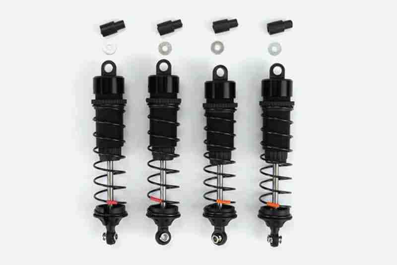 Carisma RC - M48S - Stock Oil Dampers - Set 4 Pcs Carisma RC - M48S - Stock Oil Dampers - Set 4 Pcs