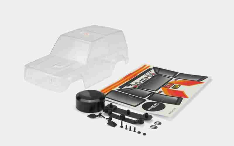 Carisma RC - MSA-1E 2.0 Mit. Pajero Clear Body Set Carisma RC - MSA-1E 2.0 Mit. Pajero Clear Body Set