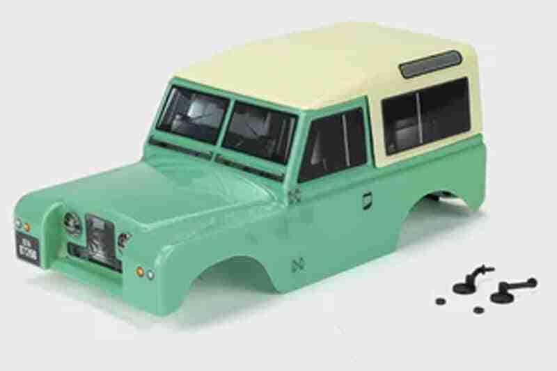 Carisma RC - MSA-1E 2.0 S2A Painted Body Set - Land Rover Carisma RC - MSA-1E 2.0 S2A Painted Body Set - Land Rover
