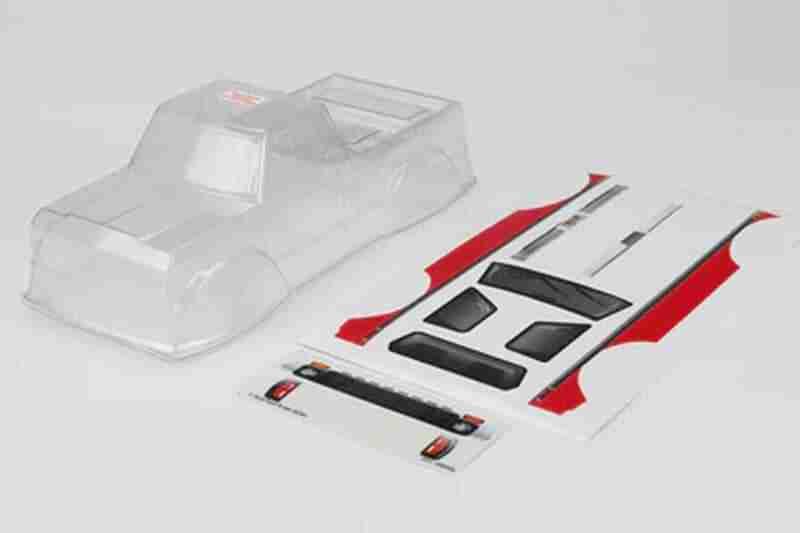 Carisma RC - MSA-1MT F-Truck Clear Body Set Carisma RC - MSA-1MT F-Truck Clear Body Set