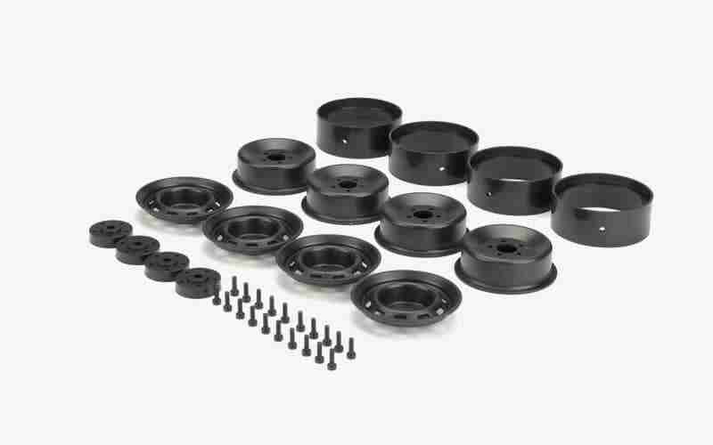 Carisma RC - SCA-1E 1.9 Black Beadlock Wheel Set 4pcs Carisma RC - SCA-1E 1.9 Black Beadlock Wheel Set 4pcs