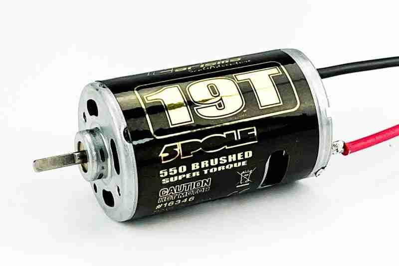 Carisma RC - SCA-1E 19T 5 POLE 550 BRUSHED MOTOR Carisma RC - SCA-1E 19T 5 POLE 550 BRUSHED MOTOR