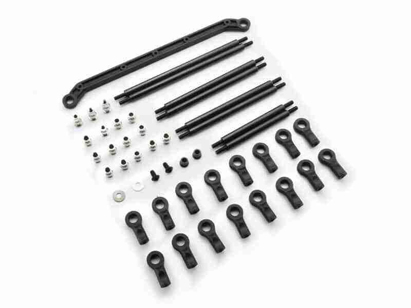 Carisma RC - SCA-1E RTR 285mm WB Links & Steering Link Set Carisma RC - SCA-1E RTR 285mm WB Links & Steering Link Set