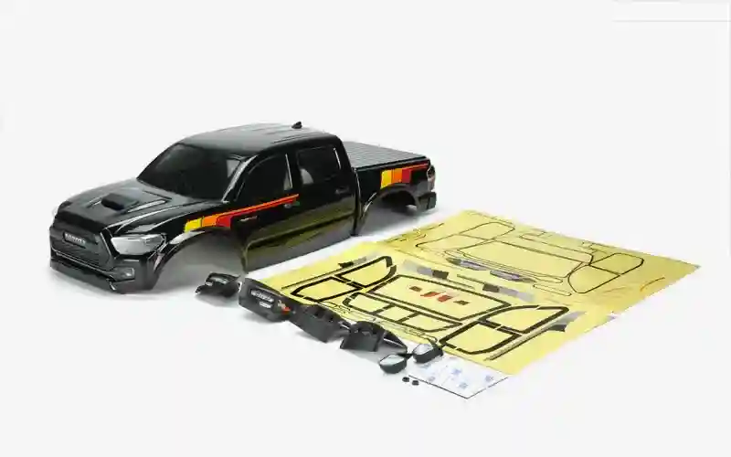 Carisma RC - SCA-1E Toyota Tacoma TRD Pro Painted Body Set Balck WB 313 mm Carisma RC - SCA-1E Toyota Tacoma TRD Pro Painted Body Set Balck WB 313 mm