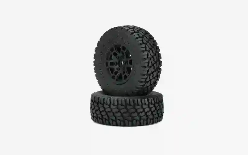Carisma RC - SCA-1E Toyota Tacoma TRD Pro Wheels And Tires Set 2pcs Carisma RC - SCA-1E Toyota Tacoma TRD Pro Wheels And Tires Set 2pcs