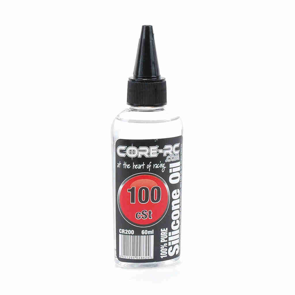 Core-RC-CR200-Stoeddaemperolie-100-cST Core RC Støddæmperolie & Differentialeolie