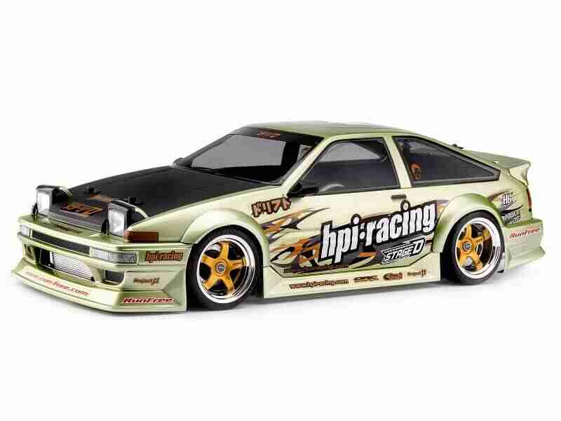 HPI-7129-Stage-D-Trueno-AE86-Body-Kit HPI 7129 Stage-D Trueno AE86 Body Kit