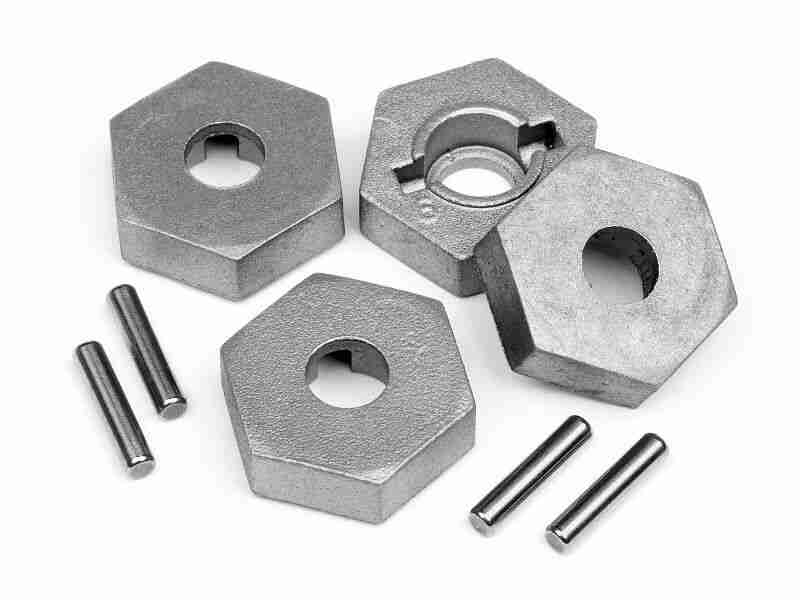 HPI-Racing-101190-17mm-Hex-And-Pin-Set-4Pcs HPI 101190 17mm Hex And Pin Set (4Pcs)
