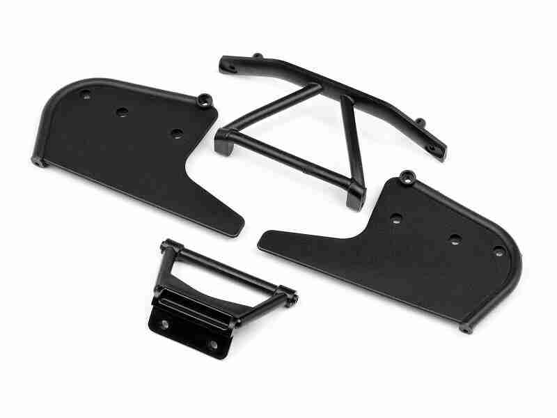 HPI-Racing-107393-Rear-Bumper-Set HPI 107393 Rear Bumper Set