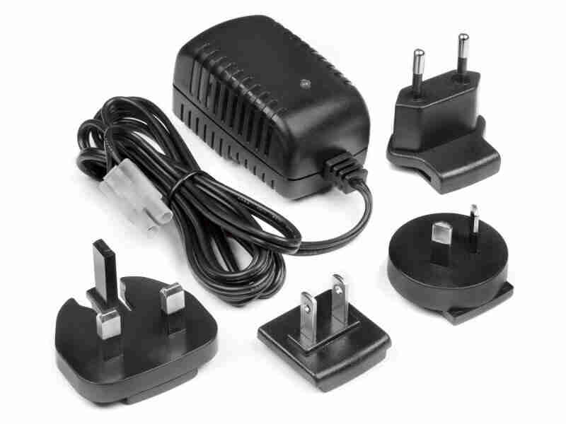 HPI-Racing-115555-AC-100-240V-Multi-Region-oplader-F.-5-Cell-Nimh-Pack HPI AC 100-240V Multi Region oplader For 5 Celler Nimh