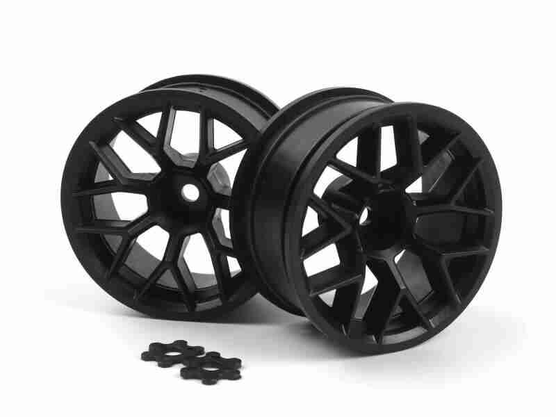 HPI-Racing-160400-RTR-Wheel-26mm-Black-6mm-Offset-2-Pcs HPI 160400 RTR Wheel 26mm Black (6mm Offset/2 Pcs)