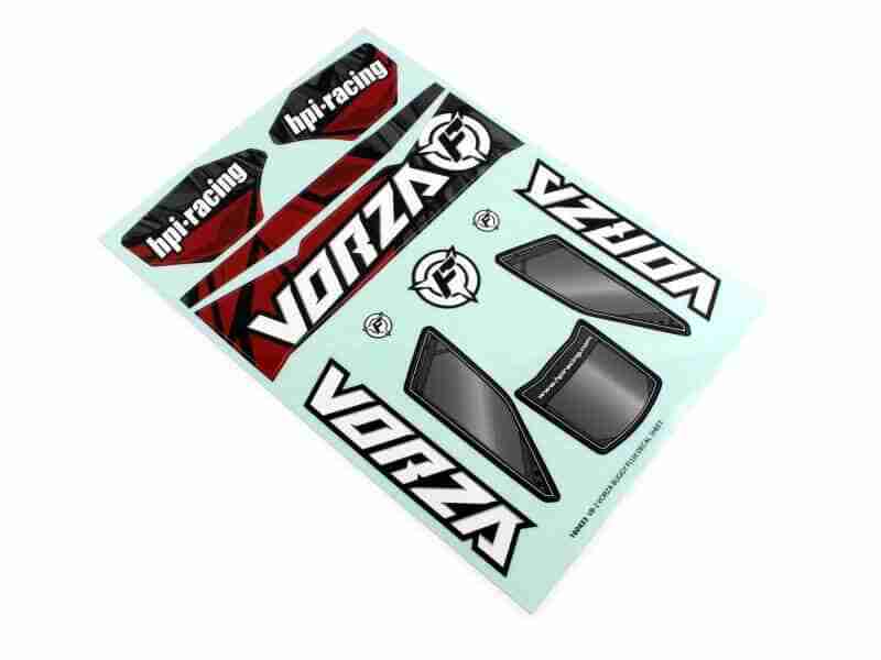 HPI-Racing-160433-Vorza-Buggy-Flux-VB-2-Decal-Sheet HPI 160433 Vorza Buggy Flux VB-2 Decal Sheet