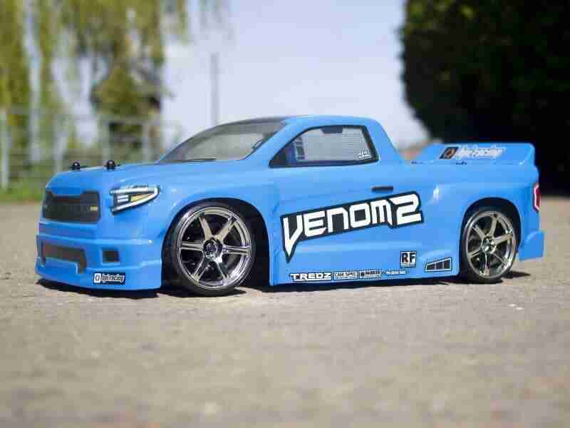 HPI-Racing-160444-VENOM-2-T-10-Clear-Body-200mm-WB255mm HPI 160444 VENOM 2 T-10 Clear Body (200mm/WB255mm)