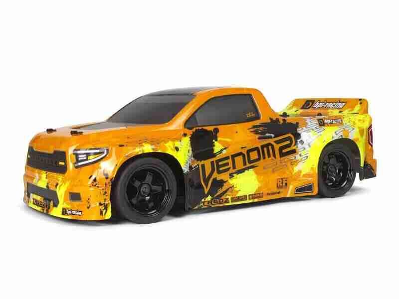 HPI-Racing-160523-Venom-2-T-10-Painted-Body-200mm-WB255mm HPI 160523 Venom 2 T-10 Painted Body (200mm/WB255mm)