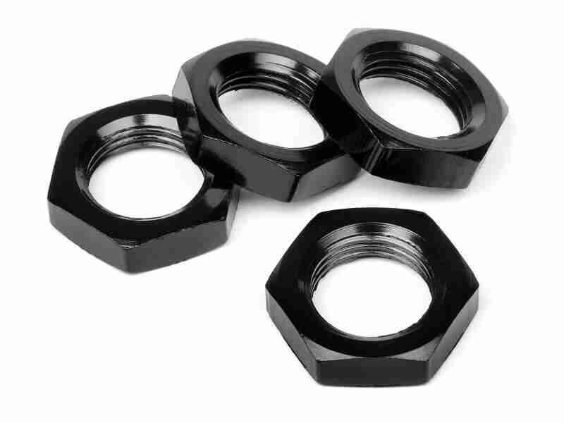 HPI-Racing-67492-17mm-Wheel-Nut-Black-4Pcs HPI 67492 17mm Wheel Nut Black