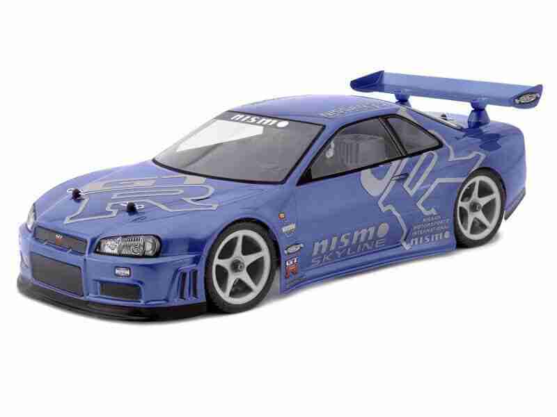 HPI-Racing-7327-Nissan-Skyline-R34-Gt-R-Body-190mm HPI 7327 Nissan Skyline R34 Gt-R Body (190mm)