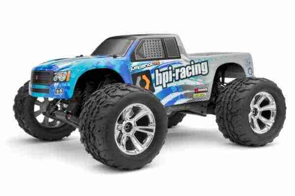 HPI-Racing-Jumpshot-MT-V2-Fjernstyret-bil-Blaa-og-soelv HPI Jumpshot MT V2 - Blå/Sølv er en fjernstyret bil til Alle Terræner
