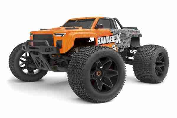HPI-Racing-Savage-X-Flux-V2-Fjernstyret-bil-4WD-1-8-Monster-Truck HPI Savage X Flux V2 Fjernstyret bil