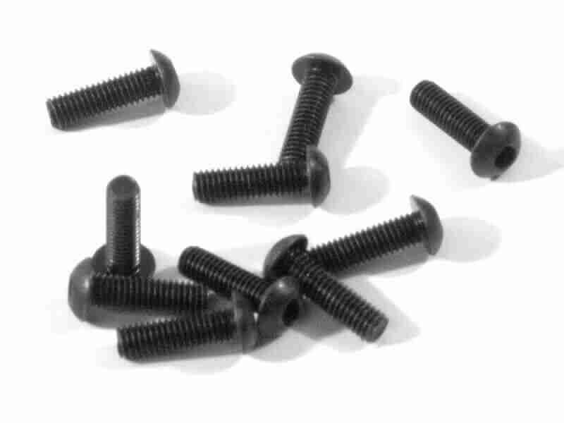 HPI-Racing-Z353-Button-Head-Screw-M3X10mm-Hex-Socket-10-Pcs HPI Z353 Button Head Screw M3X10mm