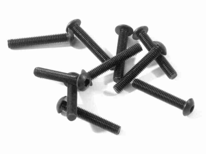 HPI-Racing-Z356-Button-Head-Screw-M3X18Mm-Hex-Socket-10-Pcs HPI Z356 Button Head Screw M3X18mm