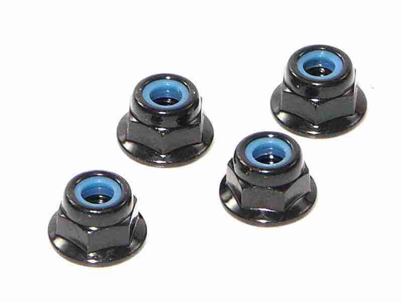 HPI-Racing-Z684-Flange-Lock-Nut-M4-4-Pcs HPI Z684 Flange Lock Nut M4