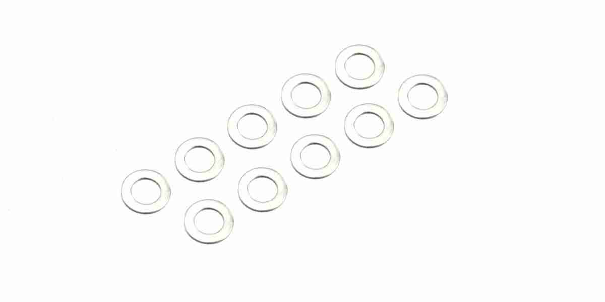 Washers M5x8x0.5mm (10) Kyosho K.1-W500805 Washers M5x8x0.5mm (10) Kyosho