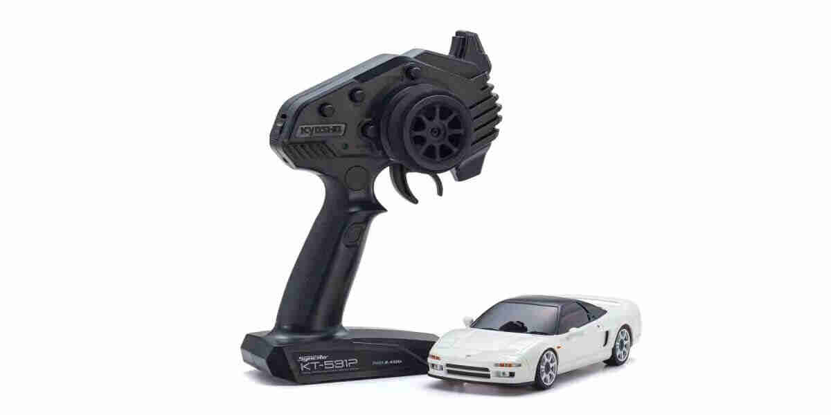 K.32352W Kyosho Mini-Z MR03 RWD Honda NSX White (N-RM/KT531P)