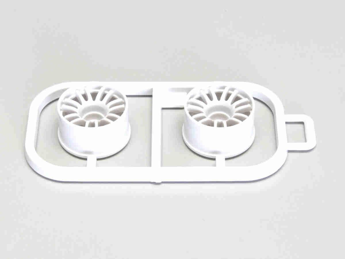 Wheels Set Kyosho Mini-Z MR03 Wide-Offset -1.0 (2) White K.MZH131W-W-1B Wheels Set Kyosho Mini-Z MR03 Wide-Offset -1.0 (2) White