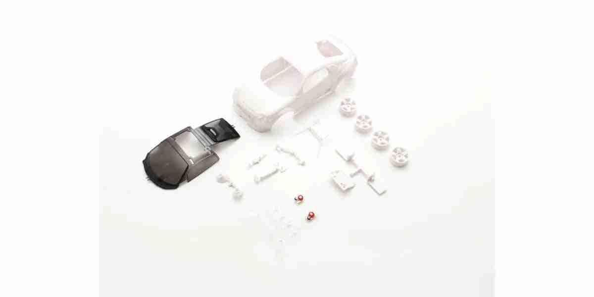 K.MZN211 Kyosho Bodyshell Honda Neo Classic Racer Mini-Z + 4WD Rims (White Body)