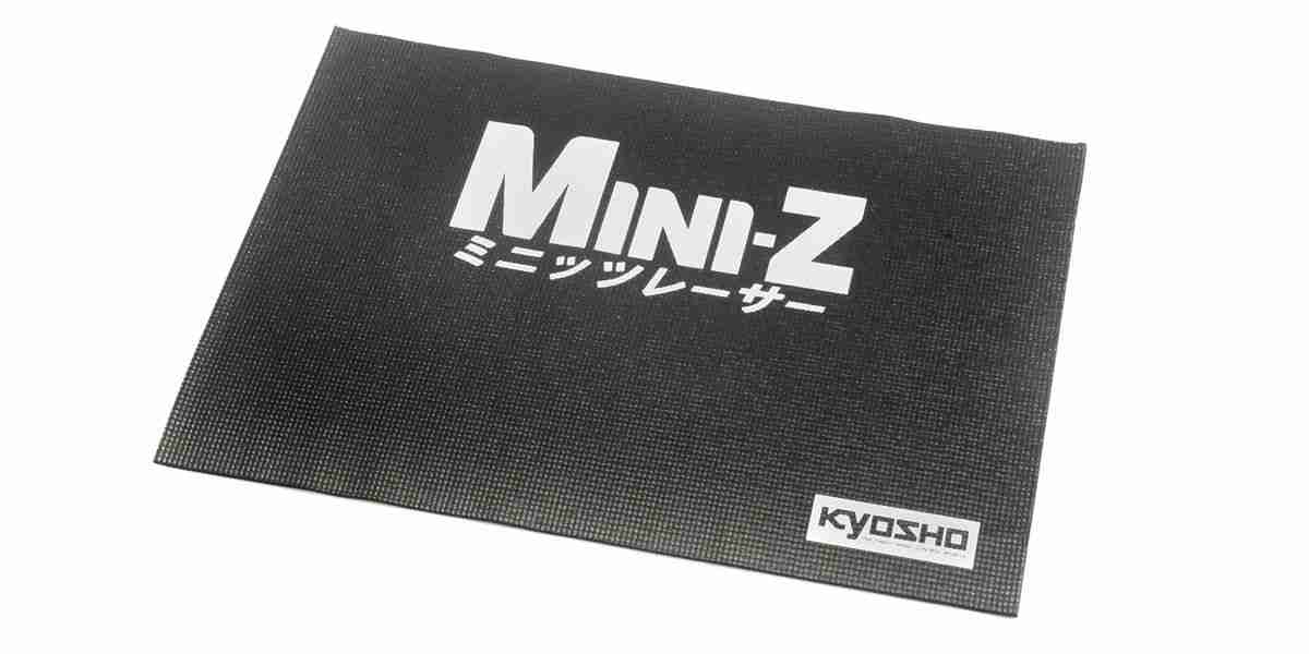 K.MZW122BK Kyosho Mini-Z Black Pit Mat (60x43cm)