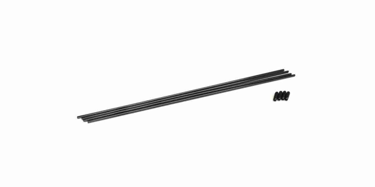 Kyosho Antenna tubes for RX - Black - 4 K.1708B Kyosho Antenna tubes for RX - Black - 4