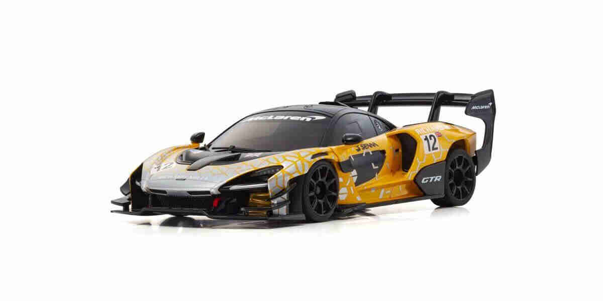 Kyosho-Autoscale-Mini-Z-McLaren-Senna-GTR-Orange-W-MM Kyosho Autoscale Mini-Z McLaren Senna GTR Orange W-MM