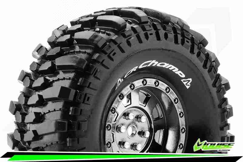 Louise RC CR-Champ 1/10 Crawler Hjulsæt T3231VBC Louise RC CR-Champ 1/10 Crawler Hjulsæt T3231VBC