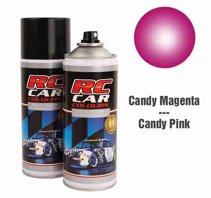 Lexan-Spray-Candy-Magenta-150ml_10 RC Car Colours Candy Magenta Nr 1022 Spraymaling