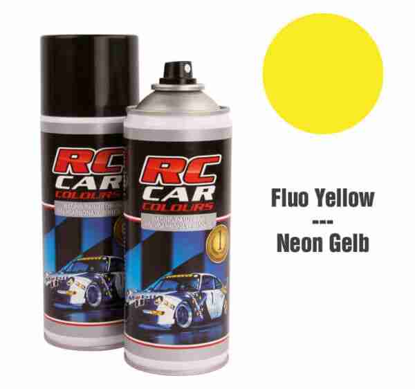 Lexan-Spray-Fluo-Yellow-Nr-1007-150ml-scaled_10 RC Car Colours Fluo Yellow Nr 1007 Spraymaling