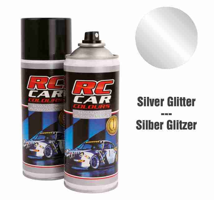 Lexan-Spray-Silver-Glitter-Nr-924-150ml_10 RC Car Colours Silver Glitter Nr 924 Spraymaling