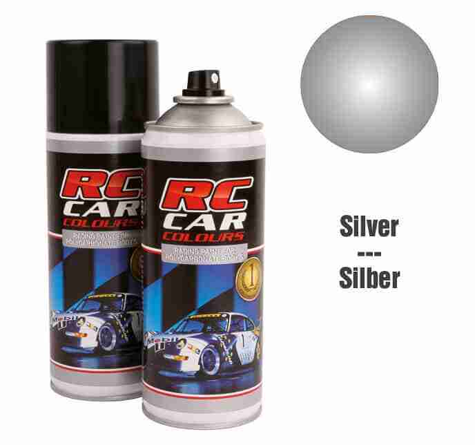 Lexan-Spray-Silver-Nr-933-150ml_10 RC Car Colours Silver Nr 933 Spraymaling