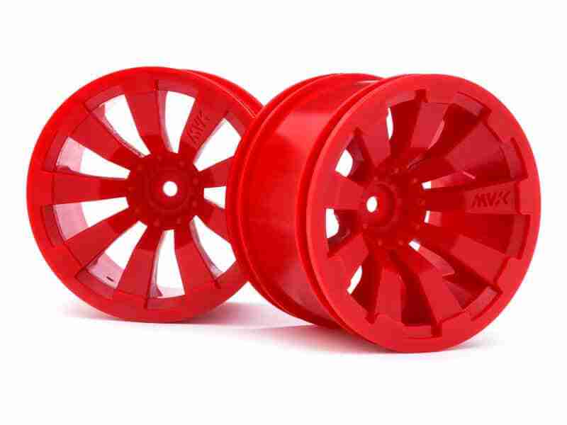 Maverick-150247-Quantum-plus-Xt-3.2In-Wheel-Red-2Pcs Maverick 150247 Quantum+ Xt 3.2In Wheel (Red/2Pcs)