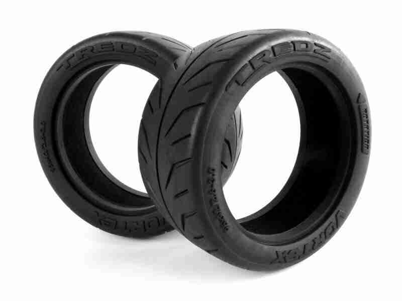 Maverick-150298-Tredz-Vortex-Belted-Tire-95X42Mm-2.6-3.0In-2Pcs Maverick 150298 Tredz Vortex Belted Tire (95X42mm/2.6-3.0In/2Pcs)