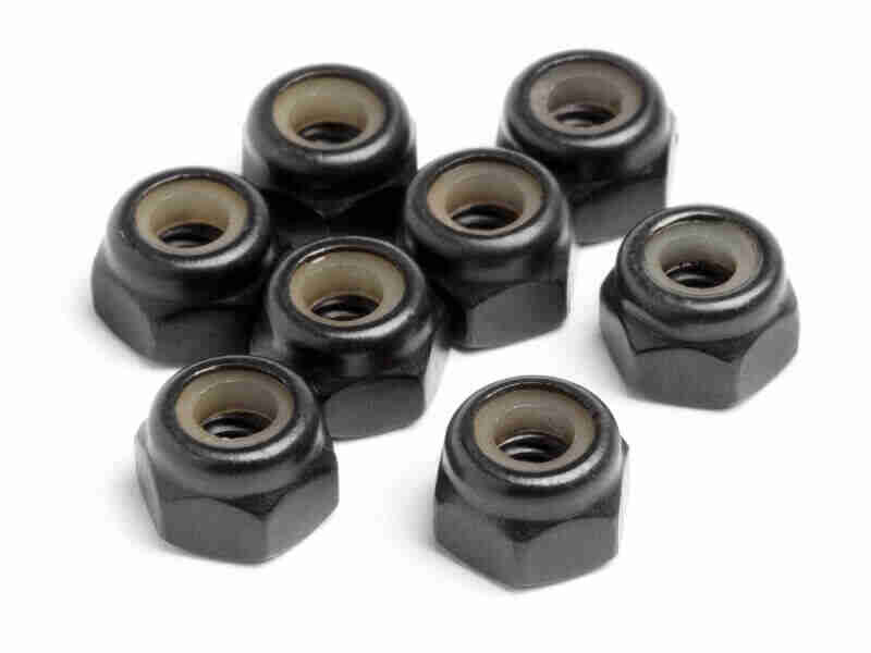 Maverick-22030-M4-Nylon-Nut-8Pcs Maverick 22030 M4 Nylon Nut (8Pcs)