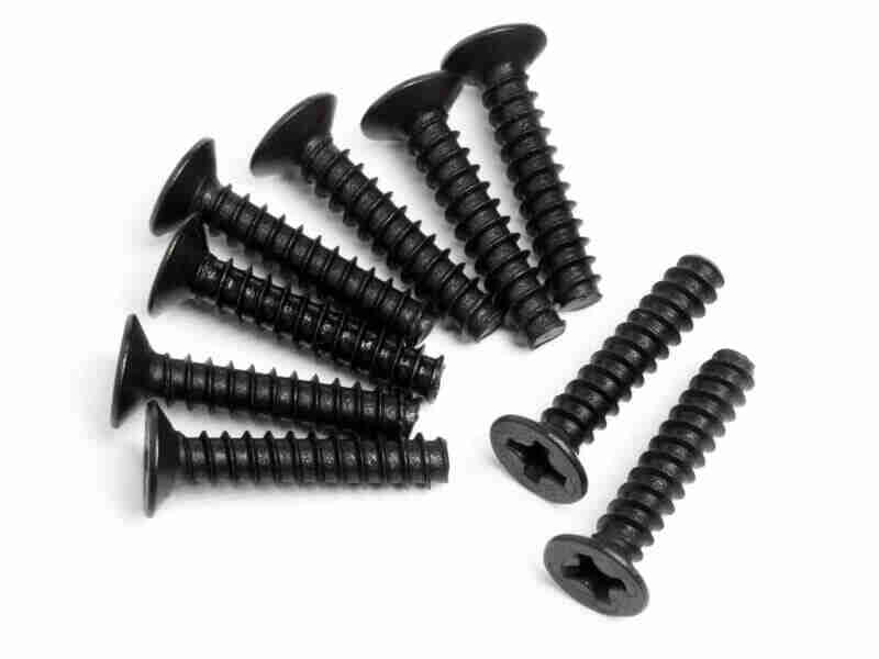 Maverick-22054-Countersunk-Cross-Head-Self-Tapscrew-M3X15mm-9Pcs Maverick 22054 Countersunk Cross Head Self-Tapscrew M3X15mm