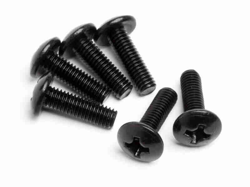 Maverick-22057-Round-Head-Screw-M3X10mm-6Pcs Maverick 22057 Round Head Screw M3X10mm (6Pcs)