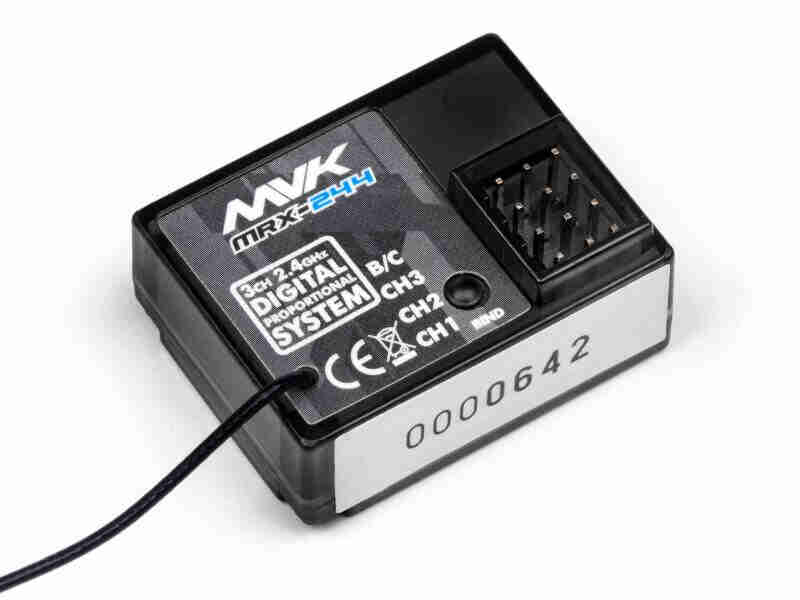 Maverick-22783-Mrx-244-Maverick-24Ghz-3Ch-Rx-Indbygget-Failsafe Maverick 22783 Mrx-244 2,4Ghz 3Ch Rx Indbygget Failsafe