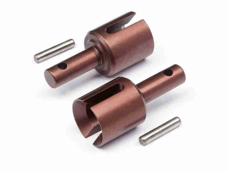 Maverick-24024-Diff.-Joint-Cups-2-Pcs-Blackout-Mt Maverick 24024 Diff. Joint Cups 2 Pcs (Blackout Mt)