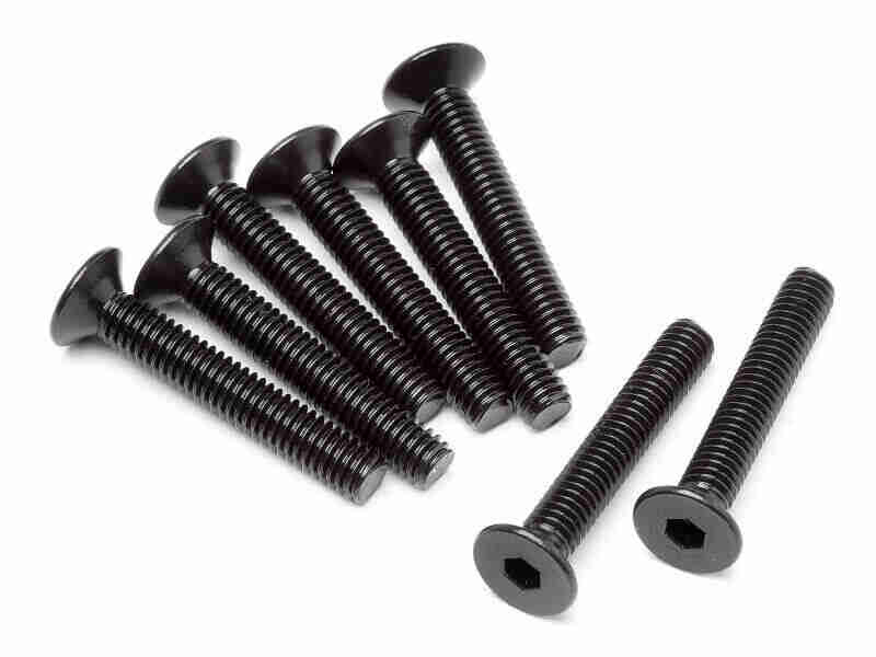 Maverick-24074-Flat-Head-Screw-M4X25mm-8-Pcs Maverick 24074 Flat Head Screw M4X25mm 8 Pcs