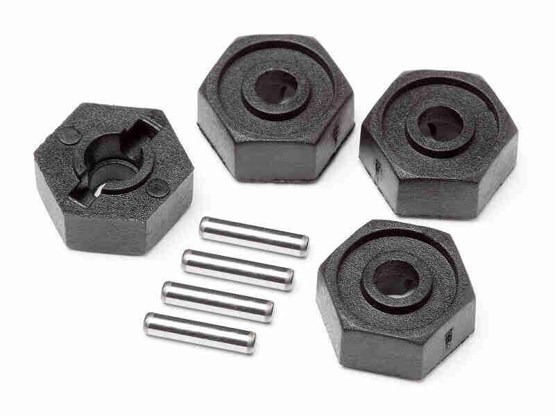 Maverick-25014-Wheel-Hex-Adaptors-W-Pins-2X10-4Pcs-Scout-Rc Maverick 25014 Wheel Hex Adaptors W/Pins 2X10 4Pcs (Scout Rc)