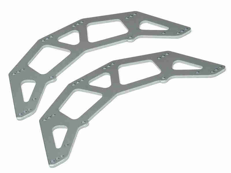 Maverick-25023-Chassis-Side-Plate-Gunmetal-2Pcs-Scout-Rc Maverick 25023 Chassis Side Plate Gunmetal 2Pcs (Scout Rc)
