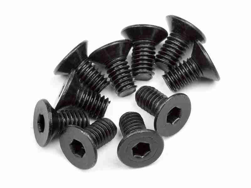 Maverick-27049-Flat-Head-Screw-M4X8mm-12-Pcs Maverick 27049 Flat Head Screw M4X8mm (12 Pcs)