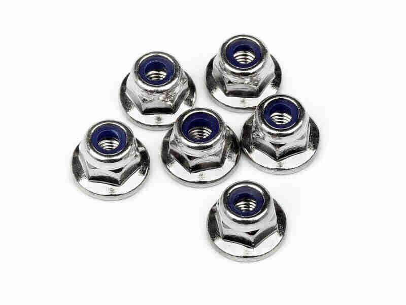 Maverick-28041-Flanged-Lock-Nut-M3-6Pcs Maverick 28041 Flanged Lock Nut M3 6Pcs